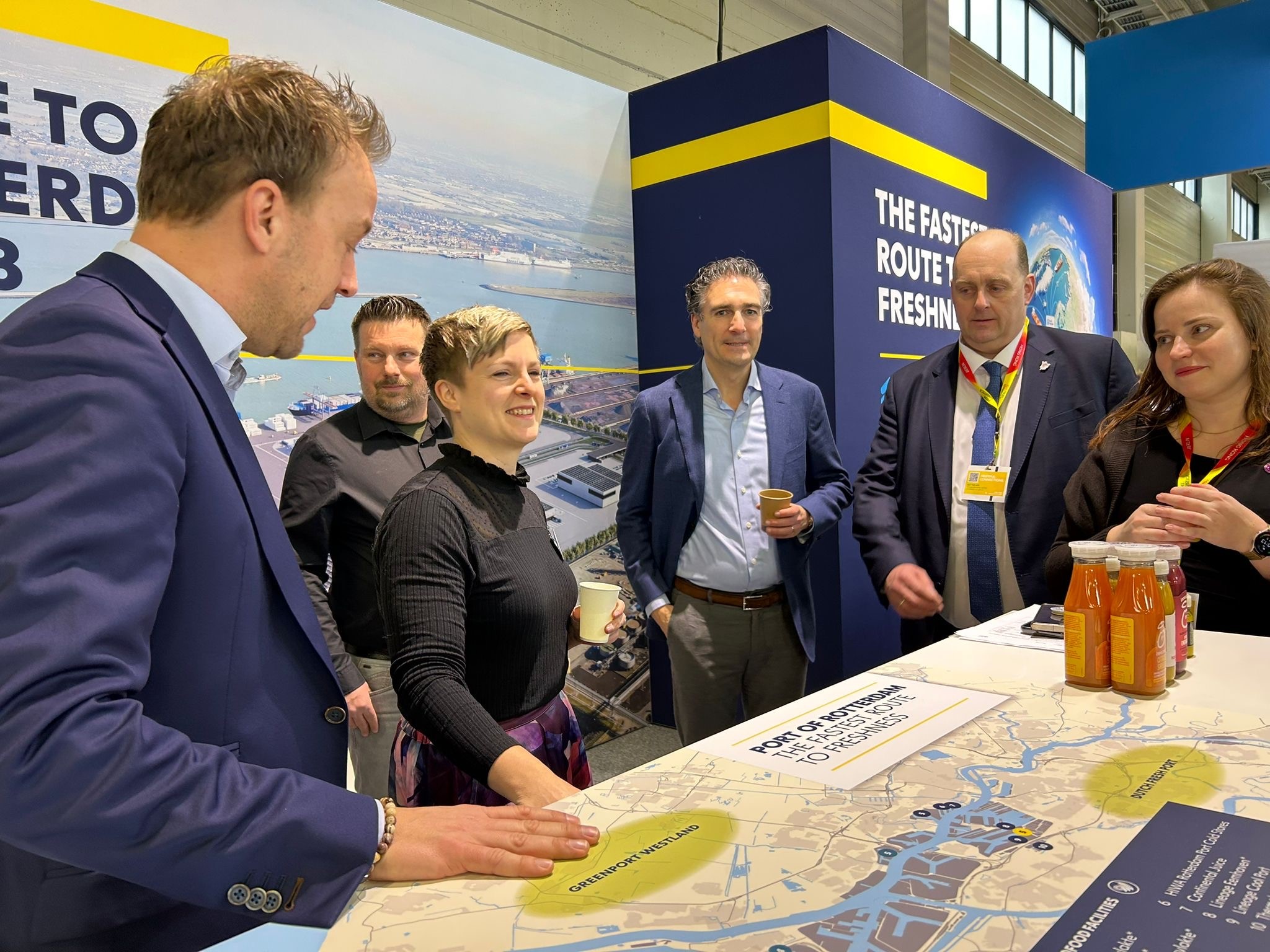 Dutch Fresh Port bezoekt Fruit Logistica